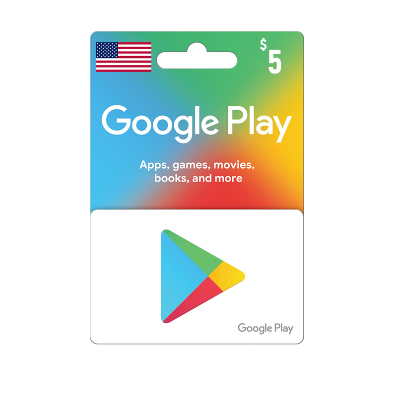 Google Play 5$ - USA account
